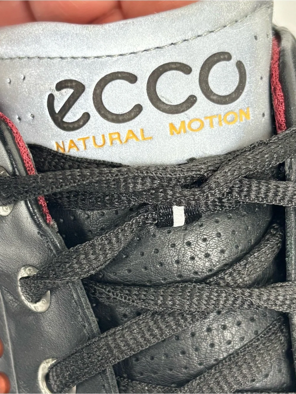 ECCO Biom Hybrid 2 Hydromax 46 Yak Black Leather Spikeless Golf Shoe Mens 12